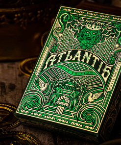 Atlantis Rise Edition Playing Cards by Riffle Shuffle