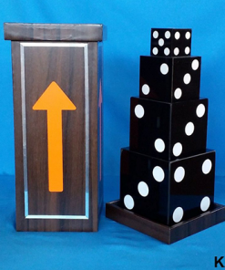 Mystery of Dice Pyramid by Kant Magic - Trick