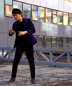 Dancing Vanishing Cane V2 / BLACK (D.V.C.) by Magiclism