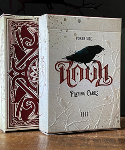 RAVN IIII (Red) Playing Cards Designed by Stockholm17