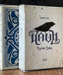 RAVN IIII (Blue) Playing Cards Designed by Stockholm17