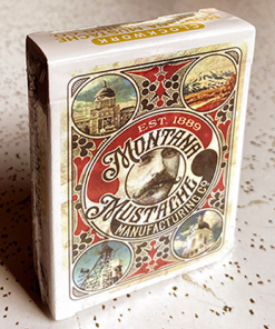 Clockwork: Montana Mustache Manufacturing Co. Playing Cards by fig 23