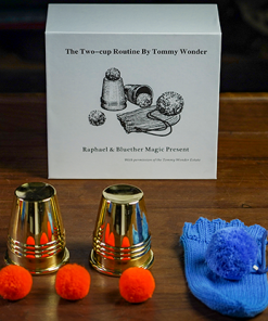 Tommy Wonder Two Cups Routine (Brass)