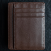 Limited Edition Shadow Wallet Bourbon Tan Leather (Gimmick and Online Instructions) by Dee Christopher and 1914 - Trick