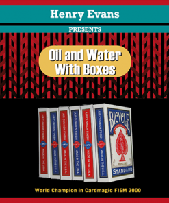 Oil and Water Boxes (Gimmicks and Online Instructions) by Henry Evans - Trick