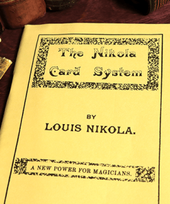 The Nikola Card System - Louis Nikola (book)