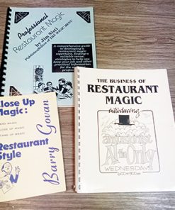 Restaurant Magic Book Lot Preowned