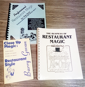 Restaurant Magic Book Lot Preowned Restaurant Magic Book Lot Preowned