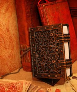 STEAMPUNK SPELL BOOK (CARD CASE) - Retro Rocketeers