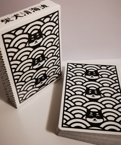 Shiba Seigaiha Playing cards