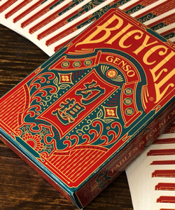 Bicycle Genso Green Playing Cards by Card Experiment