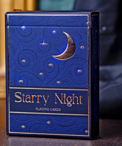 Elephant Playing Cards (Starry Night)