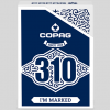 Copag 310 I'm Marked (Blue) Playing Cards