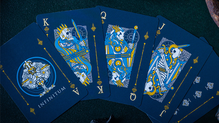 INFINITUM (Royal Blue) Playing Cards INFINITUM (Royal Blue) Playing Cards
