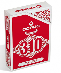 Copag 310 Stripper (RED) Playing Cards