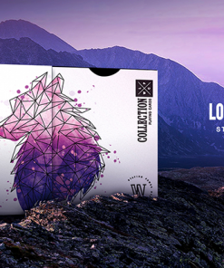 Lonely Wolf (Purple) Playing Cards by BOCOPO