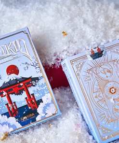 Solokid Sakura (Blue) Playing Cards by BOCOPO