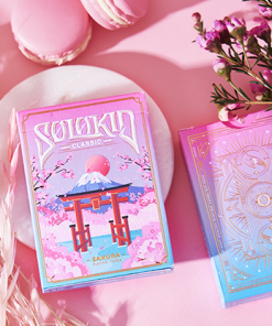 Solokid Sakura (Pink) Playing Cards by BOCOPO