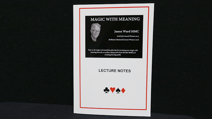 MAGIC WITH MEANING by James A Ward - Book MAGIC WITH MEANING by James A Ward - Book