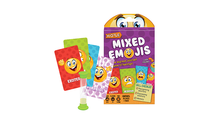 Hoyle Mixed Emojis Playing Cards by US Playing Card Hoyle Mixed Emojis Playing Cards by US Playing Card