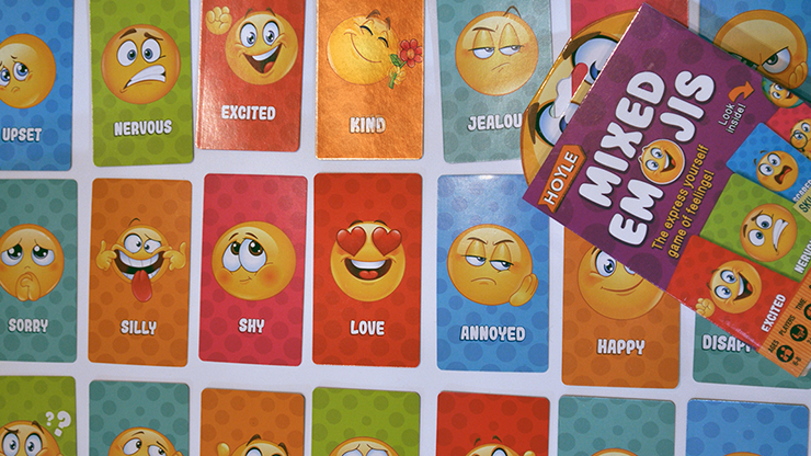 Hoyle Mixed Emojis Playing Cards by US Playing Card Hoyle Mixed Emojis Playing Cards by US Playing Card