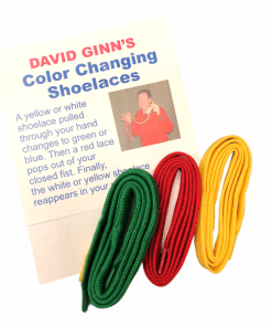 Color Changing Shoelaces (Red, Yellow & Green) - Tom McCormick / David Ginn