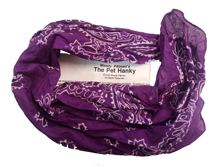 Pet Hanky - Woody Pittman Pet Hanky - Woody Pittman