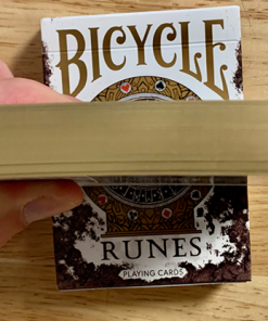Gilded Bicycle Rune Playing Cards