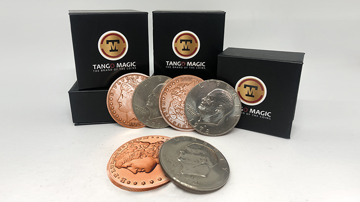 Copper Morgan Hopping Half (Gimmicks and Online Instructions) by Tango Magic - Trick Copper Morgan Hopping Half (Gimmicks and Online Instructions) by Tango Magic - Trick