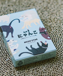 Meow Star Playing Cards by Bocopo