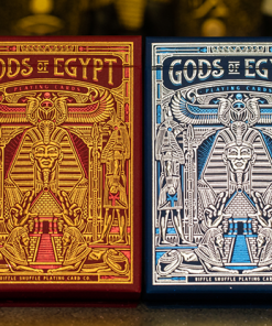 Gods of Egypt (Red) Playing Cards by Divine Playing Cards