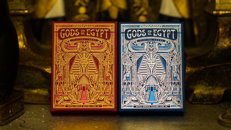 Gods of Egypt (Blue) Playing Cards by Divine Playing Cards Gods of Egypt (Blue) Playing Cards by Divine Playing Cards
