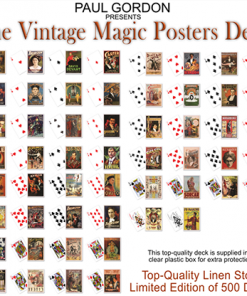 Vintage Magic Posters Deck from Paul Gordon - Trick