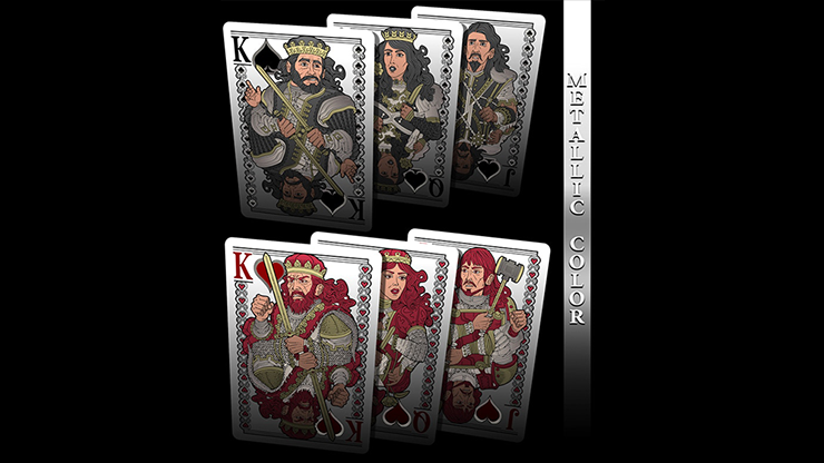 Bicycle VeniVidiVici Metallic Playing Cards by Collectable Playing Cards Bicycle VeniVidiVici Metallic Playing Cards by Collectable Playing Cards