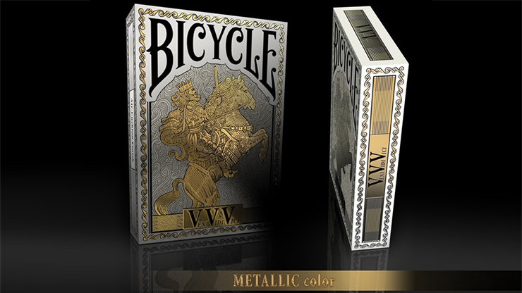 Bicycle VeniVidiVici Metallic Playing Cards by Collectable Playing Cards Bicycle VeniVidiVici Metallic Playing Cards by Collectable Playing Cards