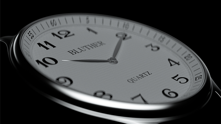 Infinity Watch V3 - Silver Case White Dial / STD Version (Gimmick and Online Instructions) by Bluether Magic - Trick Infinity Watch V3 - Silver Case White Dial / STD Version (Gimmick and Online Instructions) by Bluether Magic - Trick