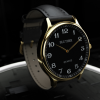 Infinity Watch V3 - Gold Case Black Dial / PEN Version (Gimmick and Online Instructions) by Bluether Magic - Trick