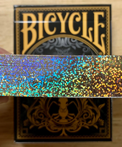 Gilded Bicycle Ant (Black) Playing Cards