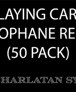 Playing Card Cellophane Refills (50 Units)