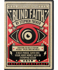Bigblindmedia Presents Blind Faith (Gimmicks and Online Instructions) by Stephen Tucker - The Workers Monte - Trick
