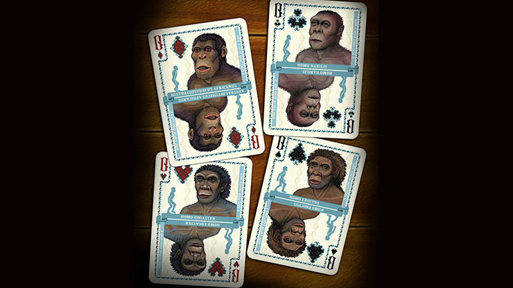 Evolution Of Mankind Playing Cards Evolution Of Mankind Playing Cards