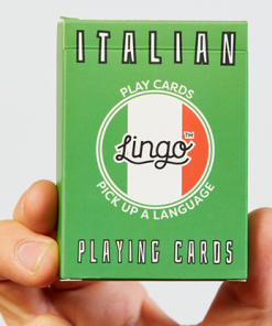 Lingo (Italian) Playing Cards