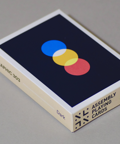 Graphic 303 Dark Playing Cards