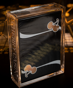 Limited Edition Cherry Casino Gilded (Monte Carlo Black and Gold) Numbered Seals Playing Cards by Pure Imagination Projects