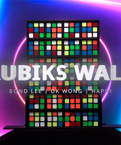 RUBIKS WALL Complete Set by Bond Lee - Trick (Two Part Item)