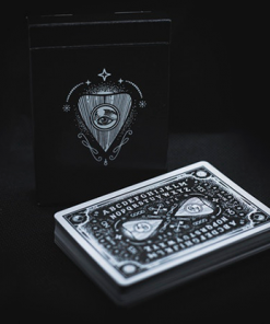 Resurrected V2 (Black) Playing Cards By Abraxas