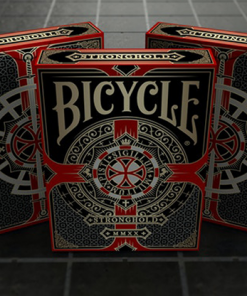Bicycle Stronghold Crimson Playing Cards
