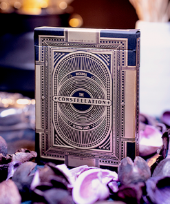 The Constellation Gold Playing Card by Deckidea