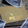 COLORED Split Cards 10 ct. (Black) by PCTC - Trick