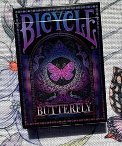 Bicycle Butterfly (Purple) Playing Cards